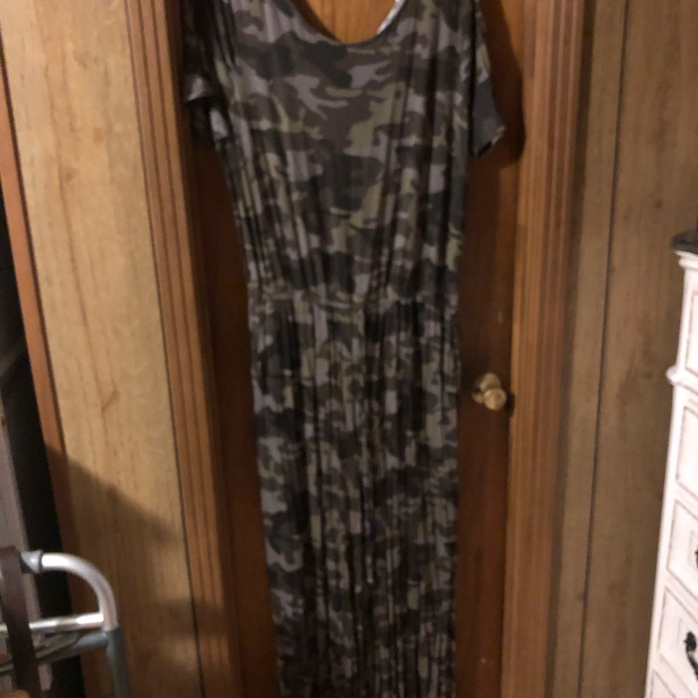 Camouflage jumpsuit